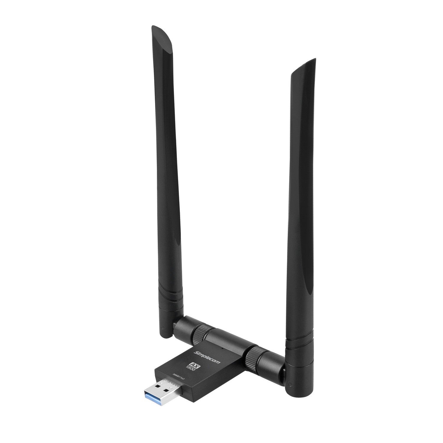 (LS)Simplecom NW811v2 AX1800 Dual Band WiFi 6 USB Adapter 802.11ax with 2x 5dBi High Gain Antenna... - Image 3