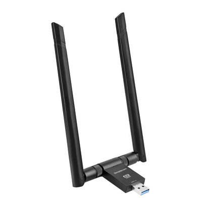 (LS)Simplecom NW811v2 AX1800 Dual Band WiFi 6 USB Adapter 802.11ax with 2x 5dBi High Gain Antenna... - Image 4