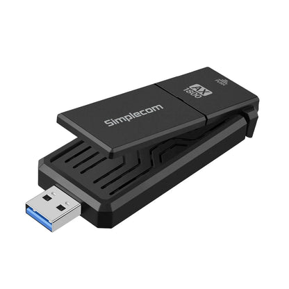 (LS)Simplecom NW812 AX1800 Dual Band WiFi 6 USB Adapter with Foldable Antenna - Network - Consumer - Image 4