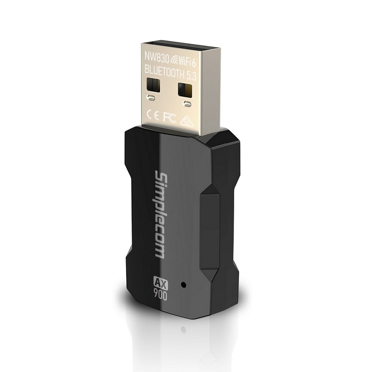 Simplecom NW830 Wi-Fi 6 and Bluetooth 5.3 Combo USB Adapter Dual Band AX900 - Network - Consumer - Image 4