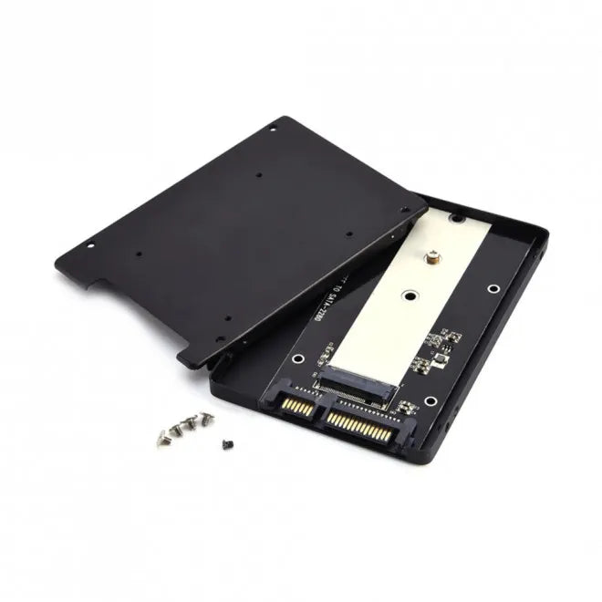 (LS)Simplecom SA102 NGFF M.2 (B Key) to 7mm 2.5' SATA Converter Enclosure Aluminium - Hard Drives... - Image 2