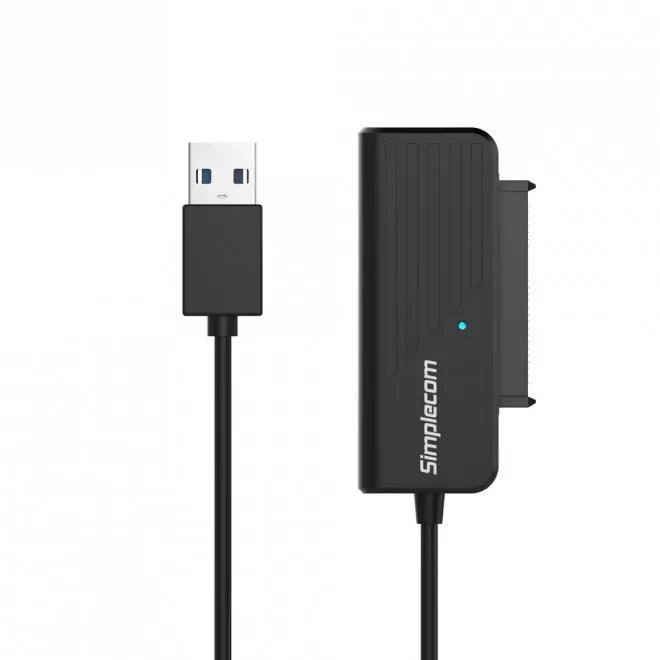Simplecom SA205 Compact USB 3.0 to SATA Adapter Cable Converter for 2.5' SSD/HDD - USB, Bluetooth... - Image 2
