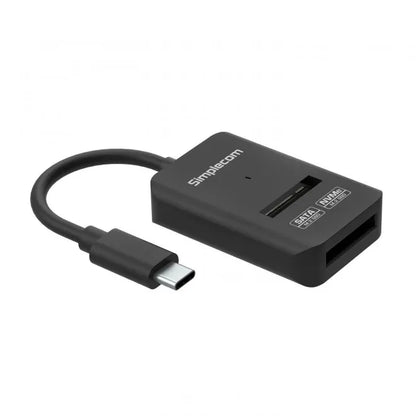 Simplecom SA506 NVMe / SATA Dual Protocol M.2 SSD to USB-C Adapter Converter USB 3.2 Gen 2 10Gbps...