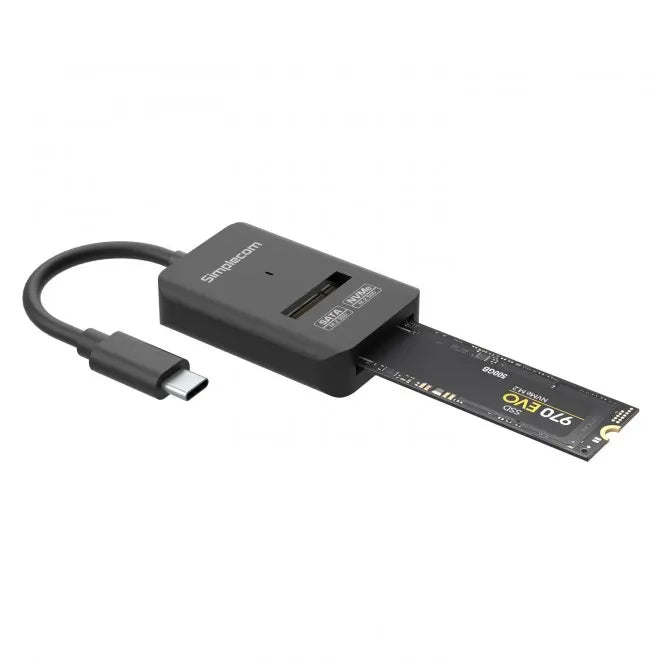 Simplecom SA506 NVMe / SATA Dual Protocol M.2 SSD to USB-C Adapter Converter USB 3.2 Gen 2 10Gbps... - Image 2