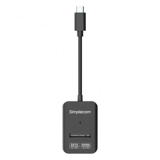Simplecom SA506 NVMe / SATA Dual Protocol M.2 SSD to USB-C Adapter Converter USB 3.2 Gen 2 10Gbps... - Image 3