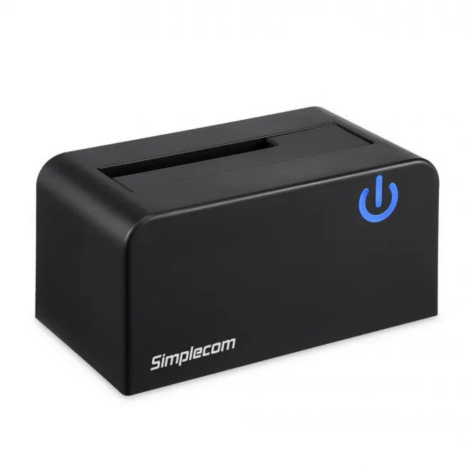 Simplecom SD326 USB 3.0 to SATA Hard Drive Docking Station for 3.5' and 2.5' HDD SSD - Hard Drive...