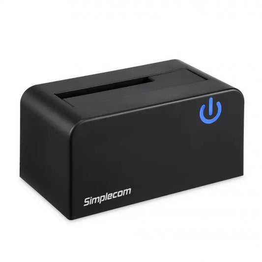 Simplecom SD326 USB 3.0 to SATA Hard Drive Docking Station for 3.5' and 2.5' HDD SSD - Hard Drive...