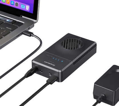 Simplecom SD560 Dual Bay NVMe M.2 SSD Enclosure Offline Clone Docking Station USB 3.2 Gen2 10Gbps... - Image 4