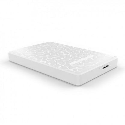 Simplecom SE101 Compact Tool-Free 2.5'' SATA to USB 3.0 HDD/SSD Enclosure White Compatible with 7... - Image 2
