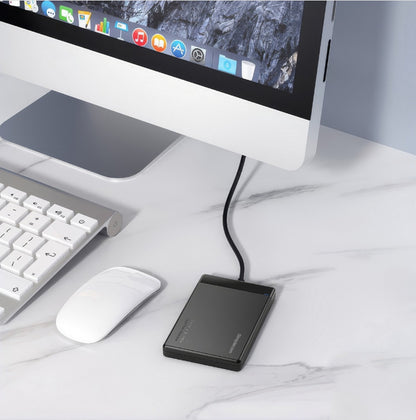 Simplecom SE109 Tool-free 2.5' SATA HDD SSD to USB-C Enclosure USB 3.2 Gen 1 Compatible with 7mm... - Image 4