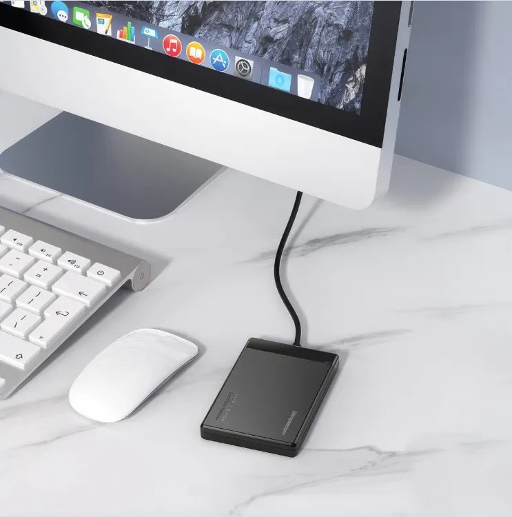 Simplecom SE109 Tool-free 2.5' SATA HDD SSD to USB-C Enclosure USB 3.2 Gen 1 Compatible with 7mm... - Image 4
