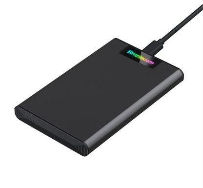 Simplecom SE239 Tool-free 2.5' SATA HDD SSD to USB-C Enclosure with RGB Lights USB 3.2 Gen 2 2 in... - Image 3