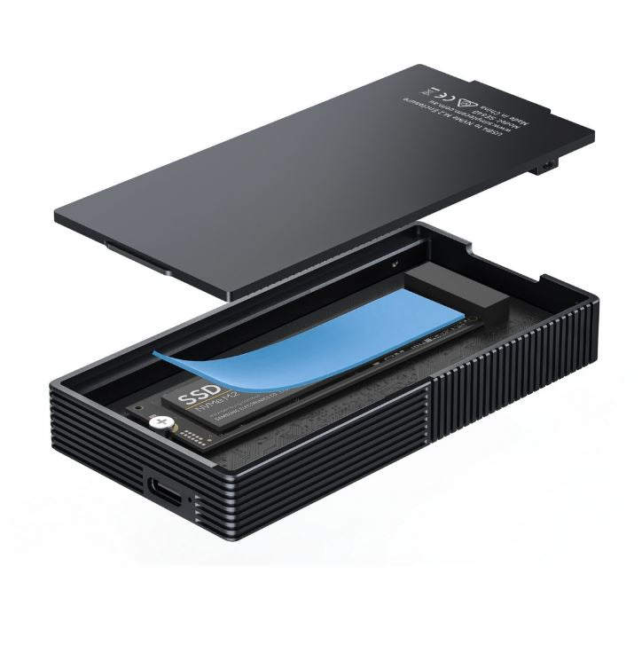 Simplecom SE640 USB4 to NVMe M.2 SSD USB-C Enclosure 40Gbps - Hard Drives - External - Image 2