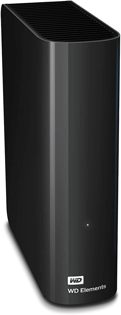 Western Digital WD Elements Desktop 12TB USB 3.0 3.5' External Hard Drive - Black Plug  Play Formatted NTFS for Windows 10/8.1/7