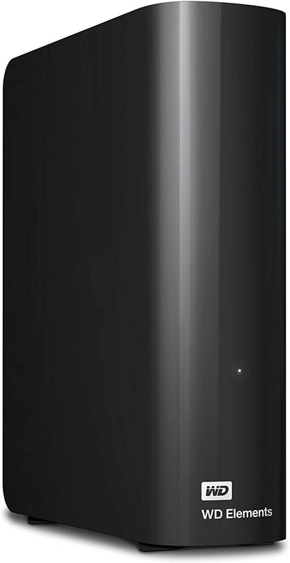 Western Digital WD Elements Desktop 12TB USB 3.0 3.5' External Hard Drive - Black Plug  Play Formatted NTFS for Windows 10/8.1/7