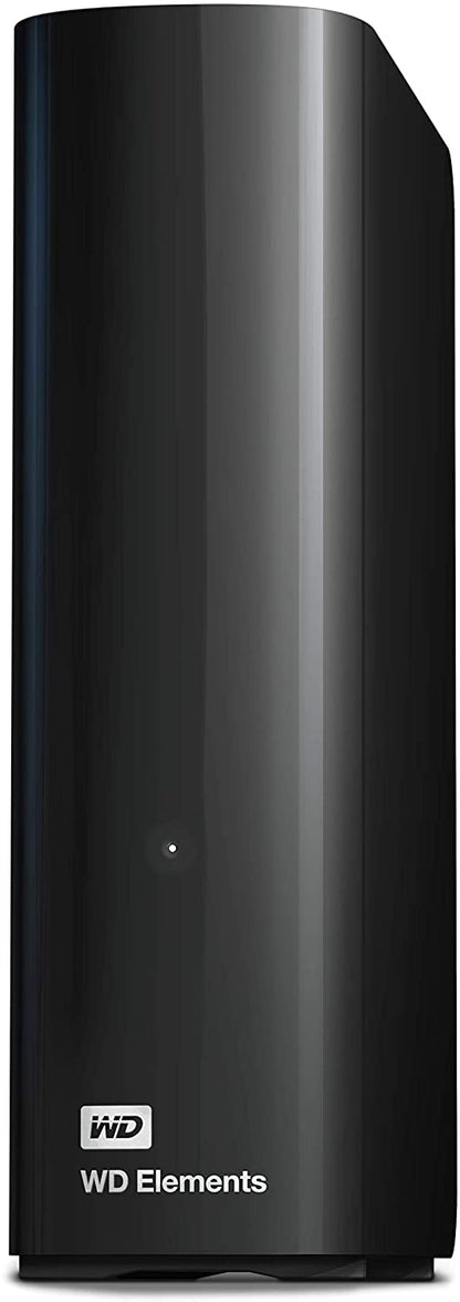Western Digital WD Elements Desktop 14TB USB 3.0 3.5' External Hard Drive - Black Plug  Play Formatted NTFS for Windows 10/8.1/7