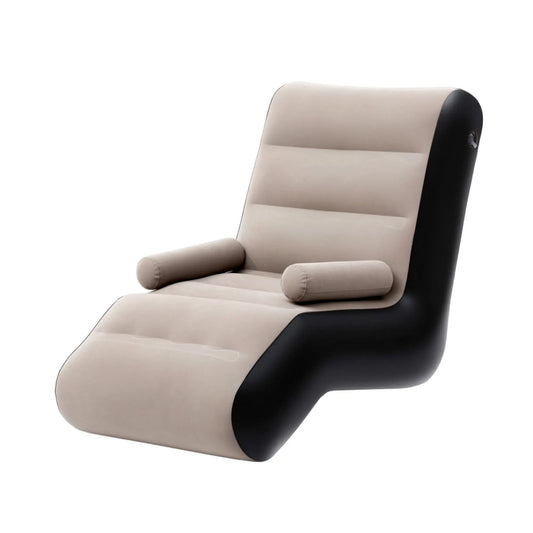 Gardeon Inflatable Chair Sun Lounger Blow Up Folding Air Chairs Sofa for Camping with Pump - Image 7