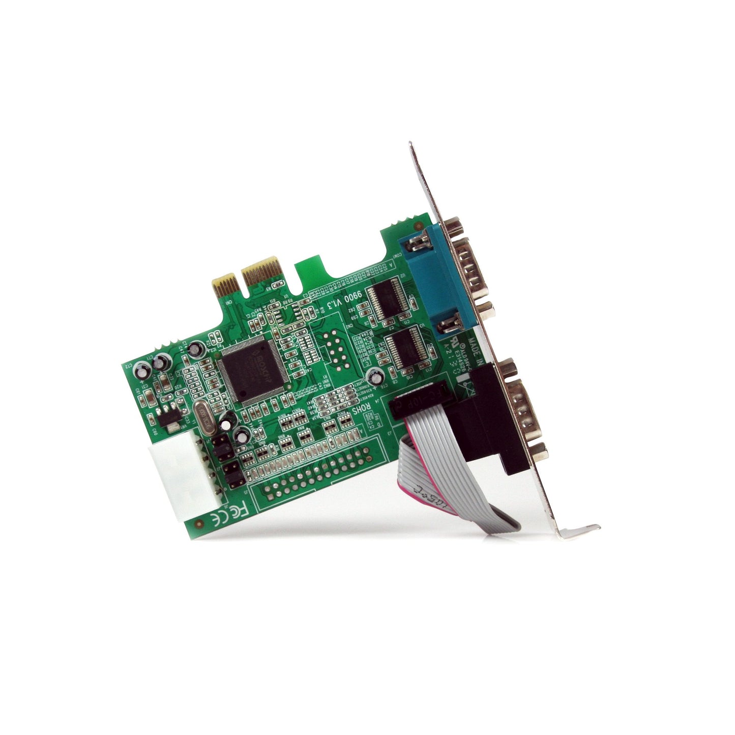 StarTech PEX2S553 Serial Adapter - Low-profile Plug-in Card - PCI Express - PC, Mac, Linux - 2 x... - Image 2