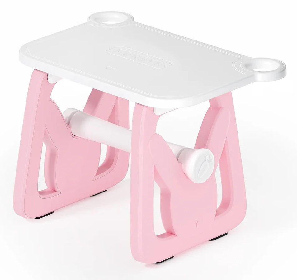 MUNBYN LABEL HOLDER PINK+WHITE - Label Printers