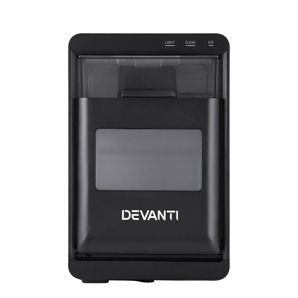 Devanti Ice Maker Machine 20kg Chewable Nugget Ice Countertop w/Self Cleaning - Image 3