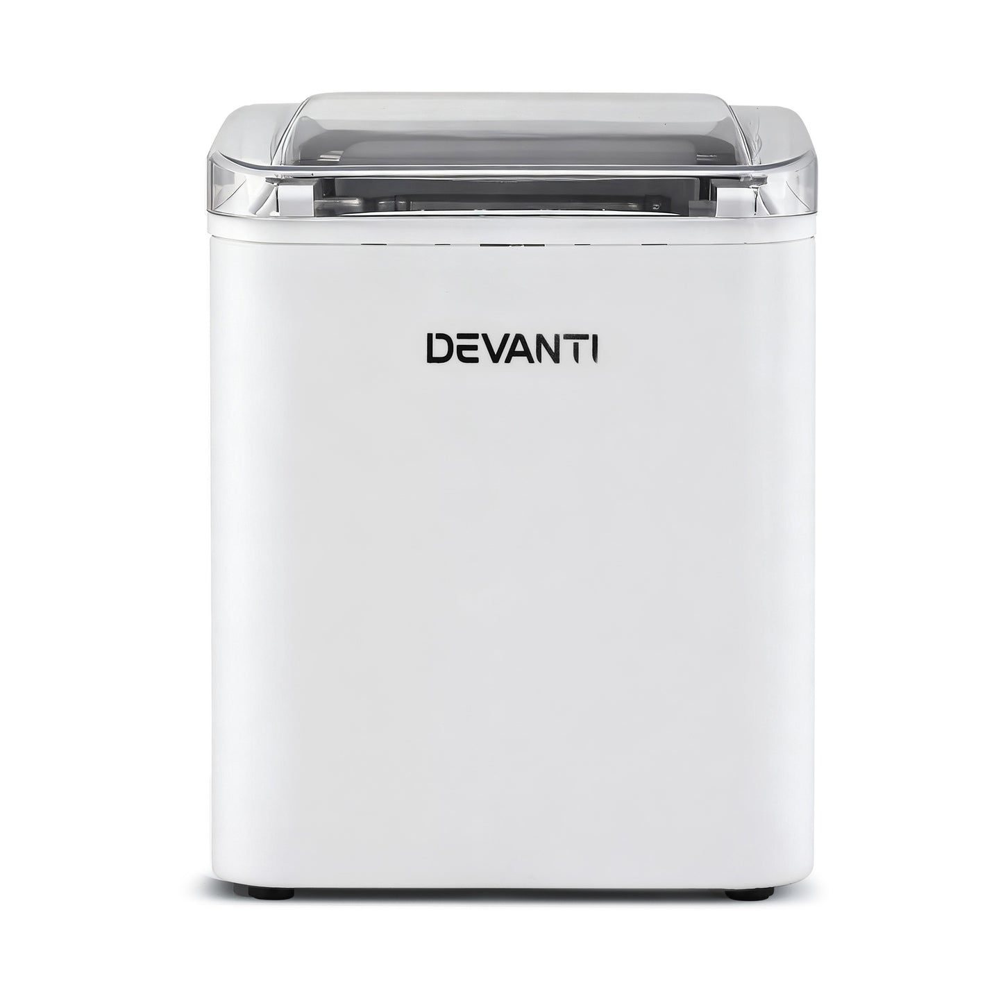 Devanti Ice Maker Machine Portable 12kg Countertop w/Self Cleaning 1.2L White - Image 3