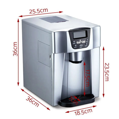 Devanti 12kg Ice Maker Machine with Water Dispenser - Image 2