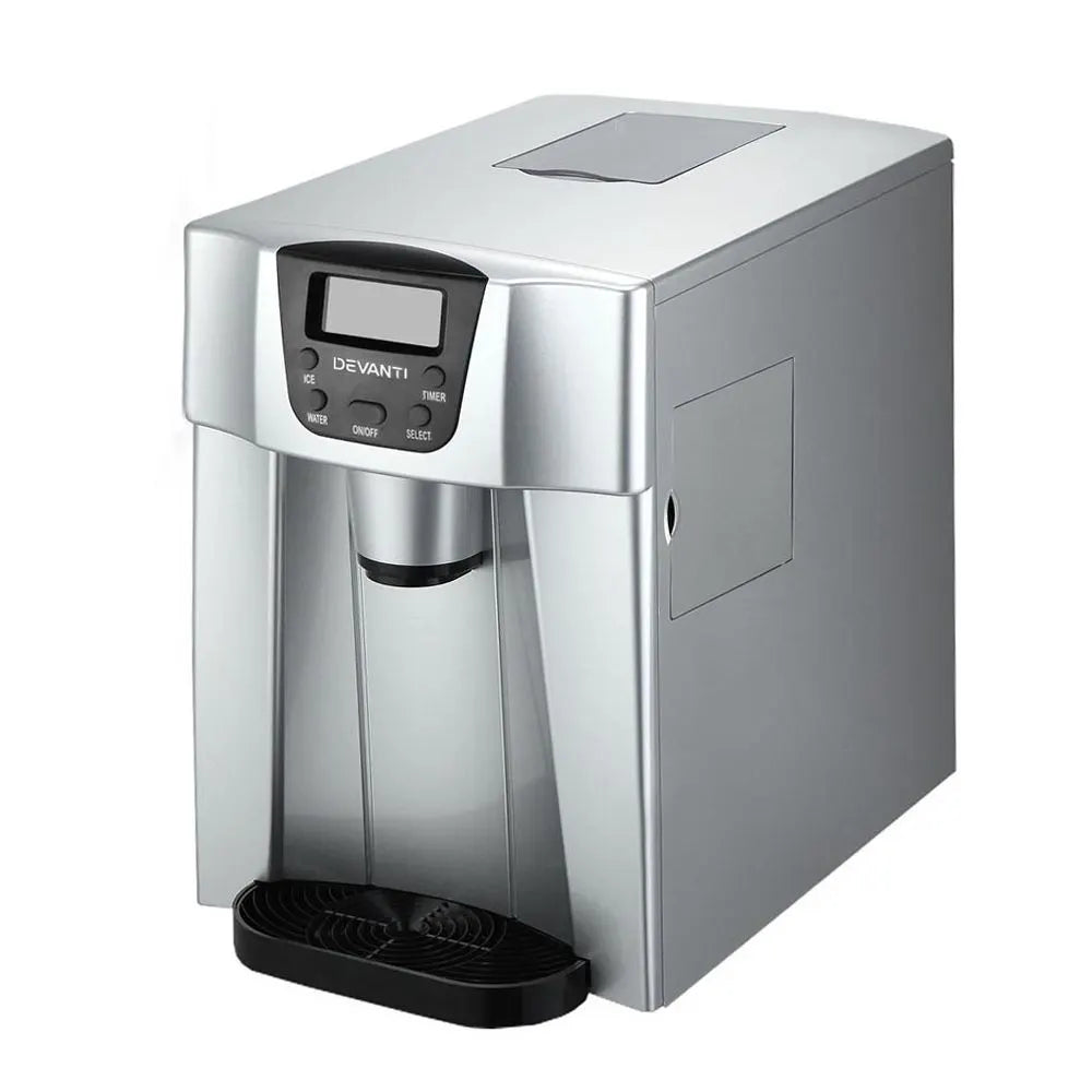 Devanti 12kg Ice Maker Machine with Water Dispenser - Image 3