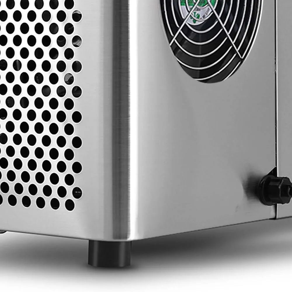 Devanti 15kg Ice Maker Machine Silver - Image 8