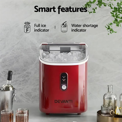 Devanti Ice Maker Machine 15kg Nugget Chewable Ice Cube - Image 6