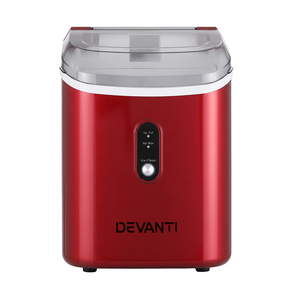 Devanti Ice Maker Machine 15kg Nugget Chewable Ice Cube - Image 3