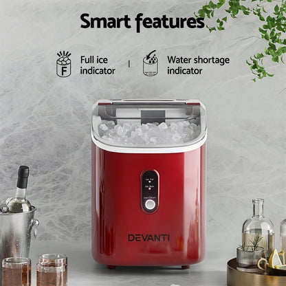 Devanti Ice Maker Machine 15kg Nugget Chewable Ice Cube - Image 6