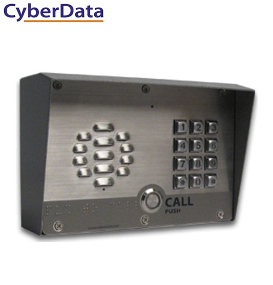 Cyberdata SIP Outdoor Intercom with Keypad. 2 years warranty, The CyberData SIP-enabled IP Outdoo...