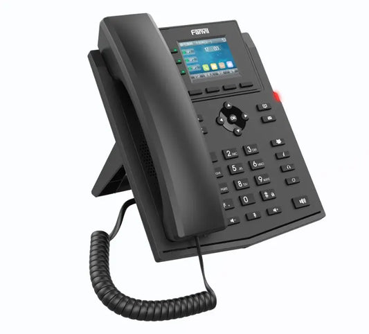 Fanvil X302-2 Wire IP Phone, 2.4-inch Color, RJ11 Interface and Supports 2-Wire Power, HD Voice,...