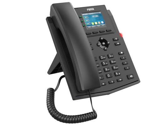 Fanvil X303-2 Wire IP Phone, 2.4-inch Color, RJ11 Interface and Supports 2-Wire Power, HD Voice,...