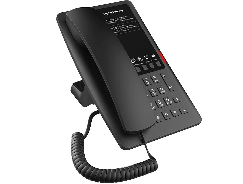 FANVIL, H4W Hotel IP Phone, Cost-effective hotel IP phone, HD voice, 0/100Mbps Ethernet, and PoE,...