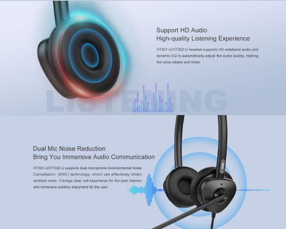 Fanvil HT301-U USB Mono Headset - OverThe Head Design, Suit For Small Office, Home Office (SOHO)... - Image 4