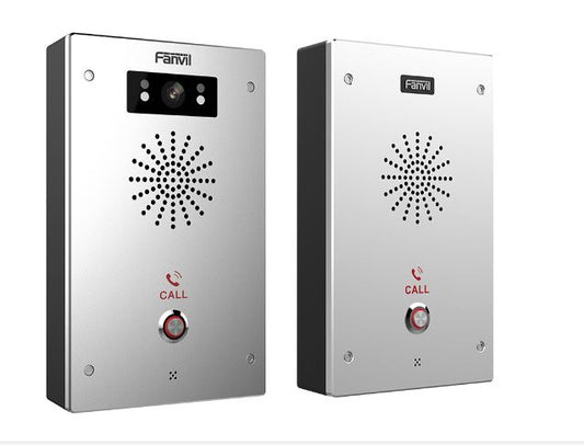 Fanvil i16SV Audio/Video Intercom, HD Audio/Video, Built-in HD camera, IP65 waterproof and dustpr...