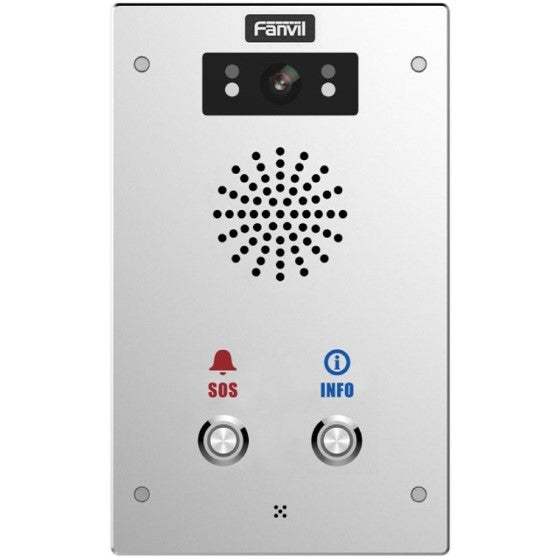 Fanvil I16SV02P Outdoor Video SIP Intercom Water  dust proof SIP Intercom IP65 (2 button), Built...