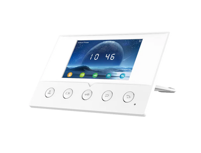 Fanvil i51W SIP indoor station, 4.3in color touchscreen, Wi‑Fi, PoE, video intercom, remote door... - Image 2