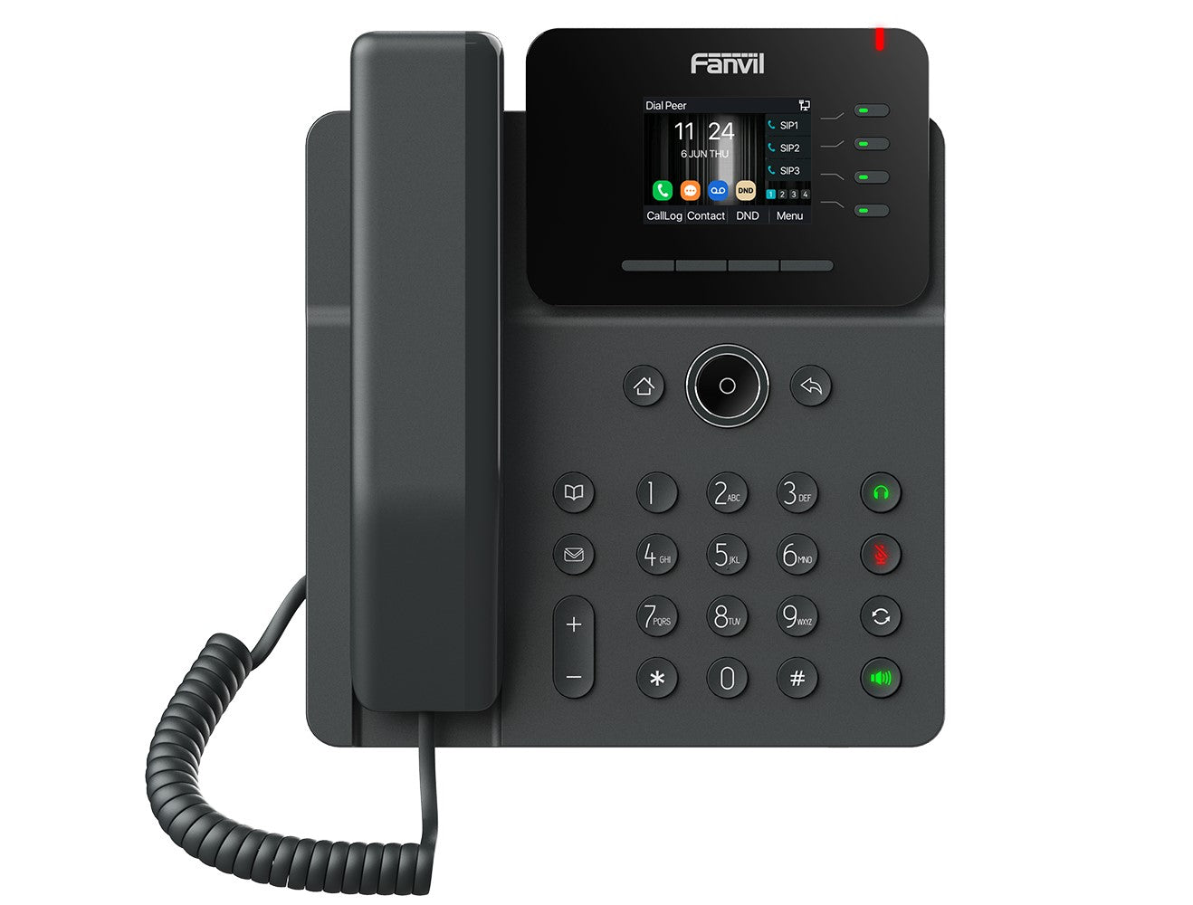 Fanvil V61W Prime Business Phone 2.4-inch color screen, HD audio, HAC, Wi-Fi. Bluetooth, PoE Supp...