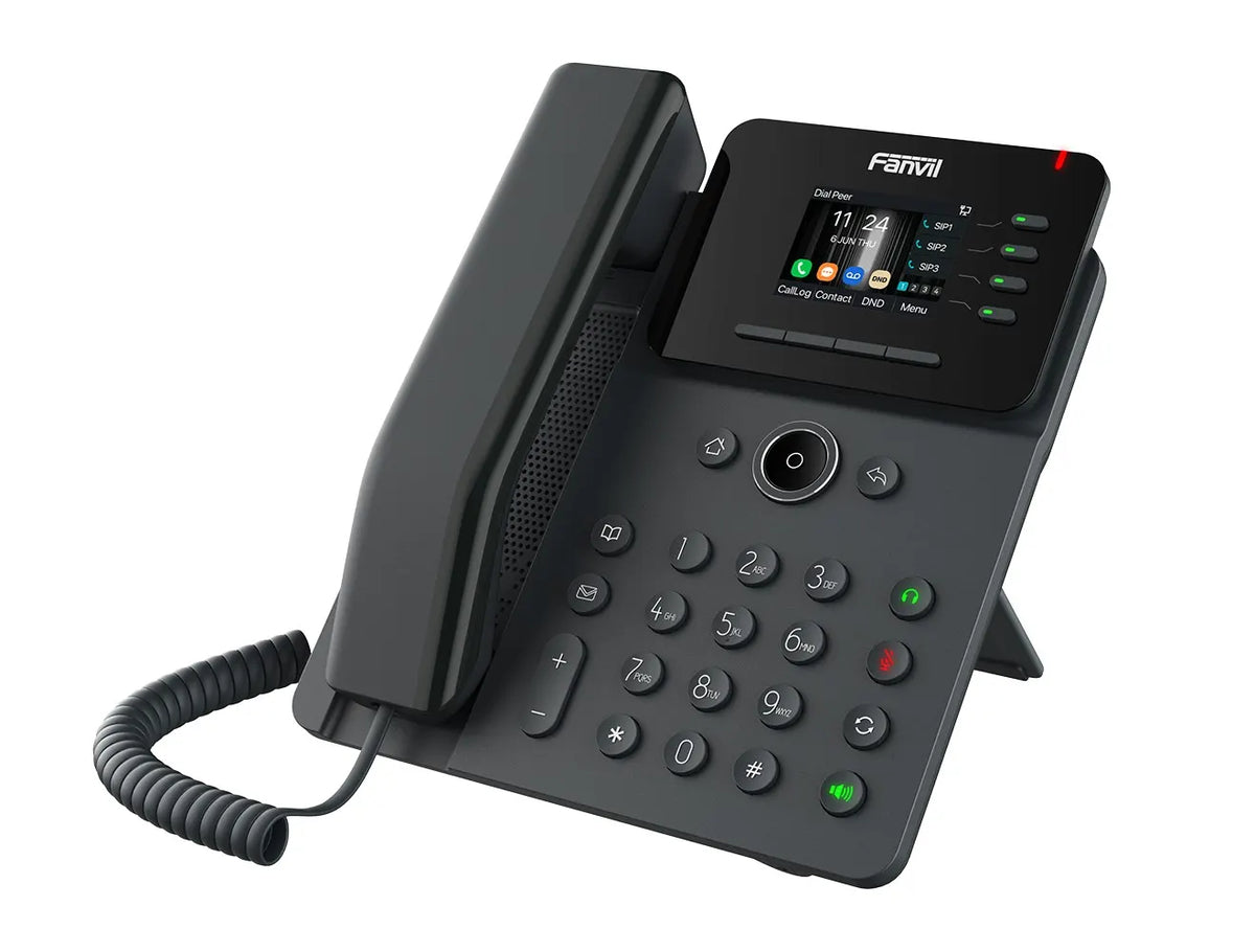 Fanvil V61W Prime Business Phone 2.4-inch color screen, HD audio, HAC, Wi-Fi. Bluetooth, PoE Supp... - Image 2