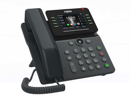 Fanvil V63 Essential Business Phone 2.7' Graphical Dot-Matrix Backlit Screen, Dual Gigabit Ports,... - Image 3