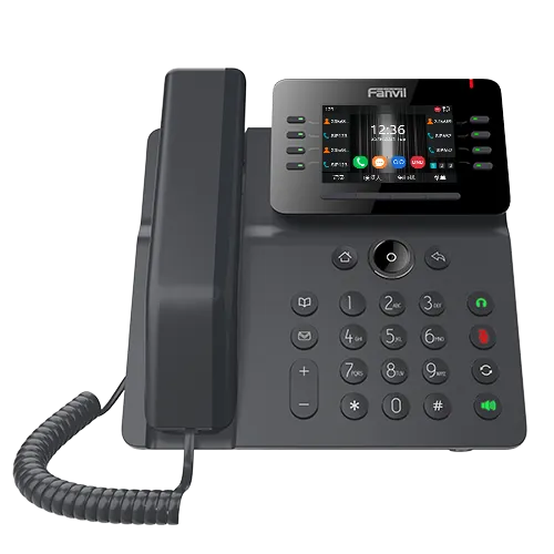 Fanvil V64 Prime Busines Phone, 3.5' Color Screen, Built in WiFi  BT, Dual Gigabit Ports, PoE, 12...