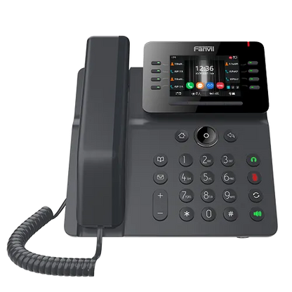Fanvil V64 Prime Busines Phone, 3.5' Color Screen, Built in WiFi  BT, Dual Gigabit Ports, PoE, 12...