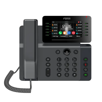 Fanvil V65 Prime Business Phone, 4.3' Adjustable Screen, built-in BT and Wi-Fi, 20 Lines, 45 DSS...