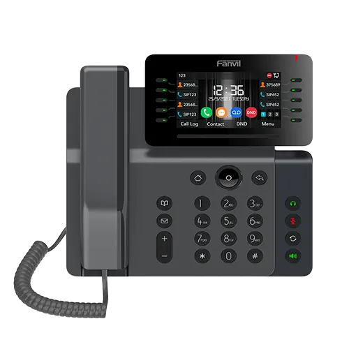 Fanvil V65 Prime Business Phone, 4.3' Adjustable Screen, built-in BT and Wi-Fi, 20 Lines, 45 DSS...