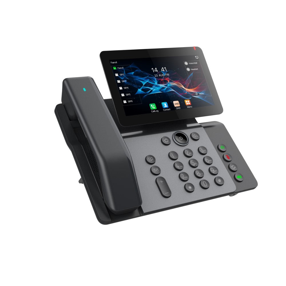 Fanvil V66 Pro Premium IP Phone,  20 SIP lines, HD voice, 7-inch high-definition color 'floating...