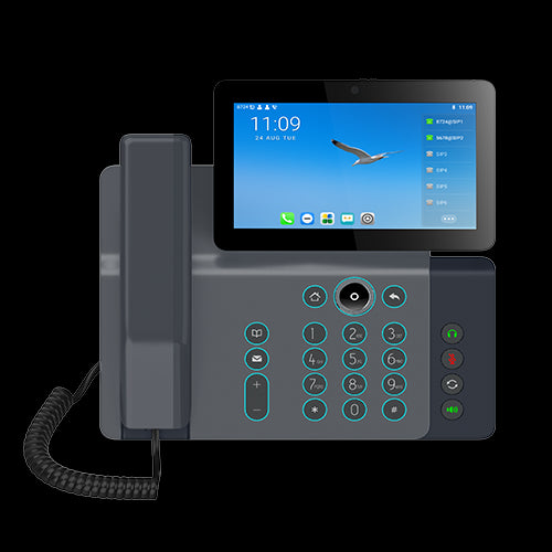 Fanvil V67 Enterprise IP Phone, 7' Touch Screen, 5mp Camera, Andriod 9.0, Built in Wifi, BT, Wall...