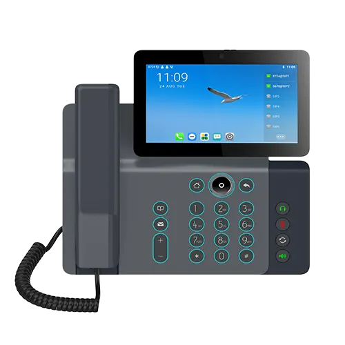 Fanvil V67 Enterprise IP Phone, 7' Touch Screen, 5mp Camera, Andriod 9.0, Built in Wifi, BT, Wall...