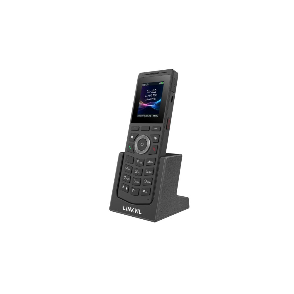Fanvil Linkvil W610D Portable DECT Phone, built-in Bluetooth 5.0,  rechargeable 1900mAh battery,... - Image 2